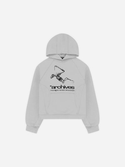 *ARCHIVES HOODIE - Grey - Moonlight Mansion