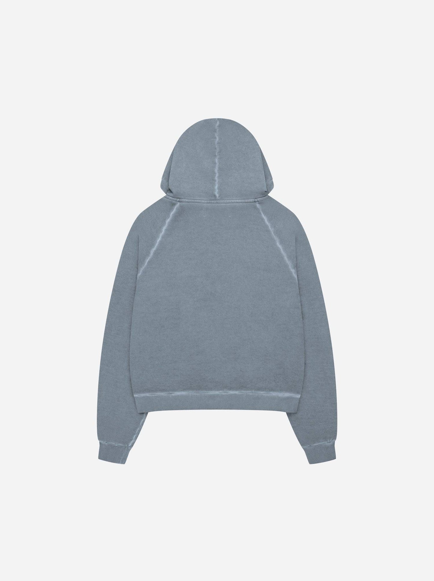WASHED LINE - ZIP-UP - DUST BLUE - Moonlight Mansion