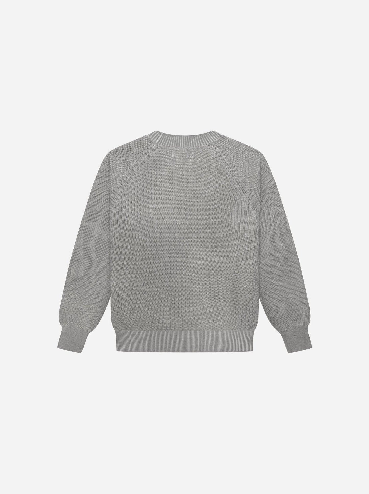 WASHED LINE - KNITSWEATER - IVORY BEIGE - Moonlight Mansion