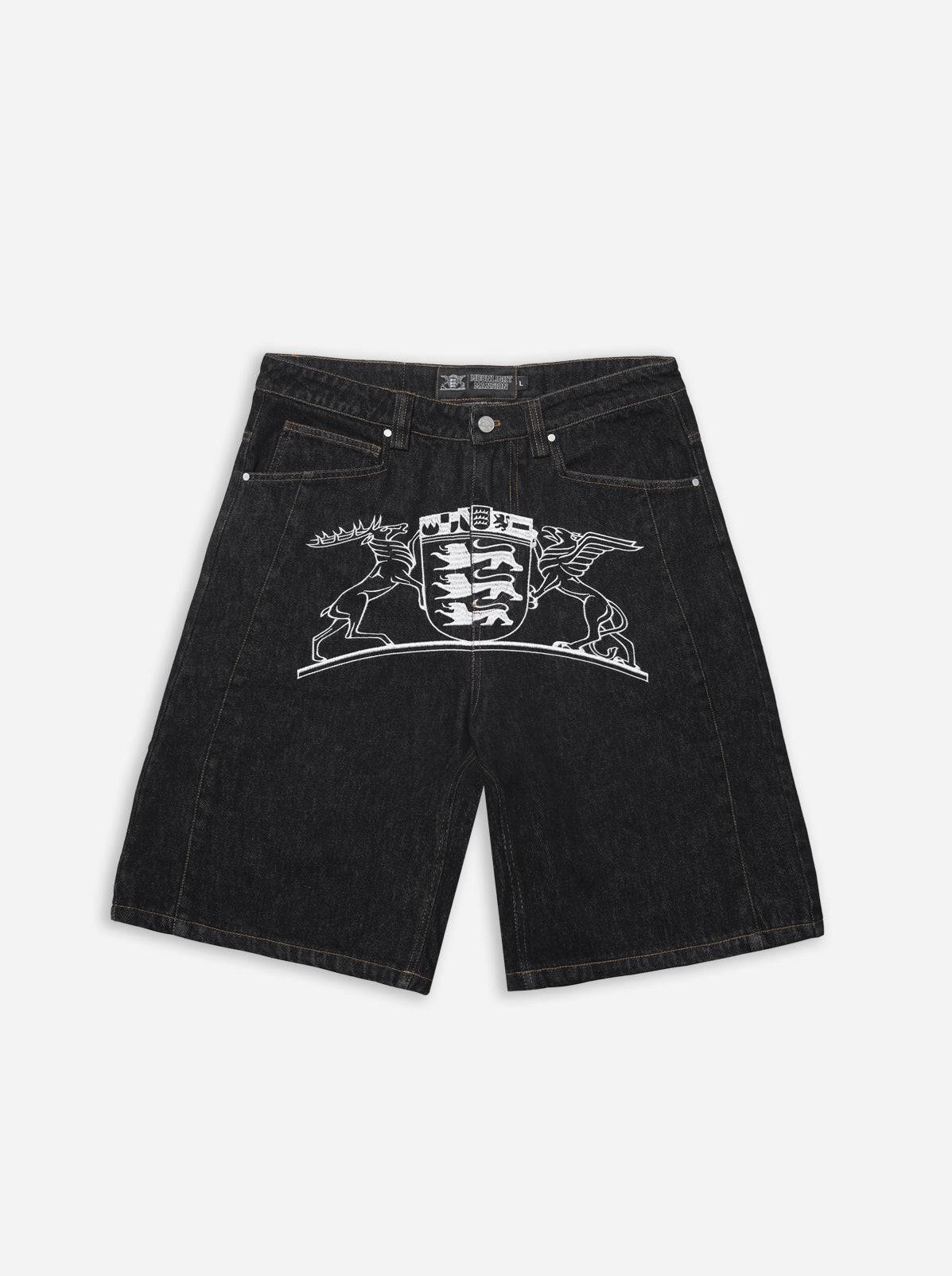 "Back2Business" Jorts - Black