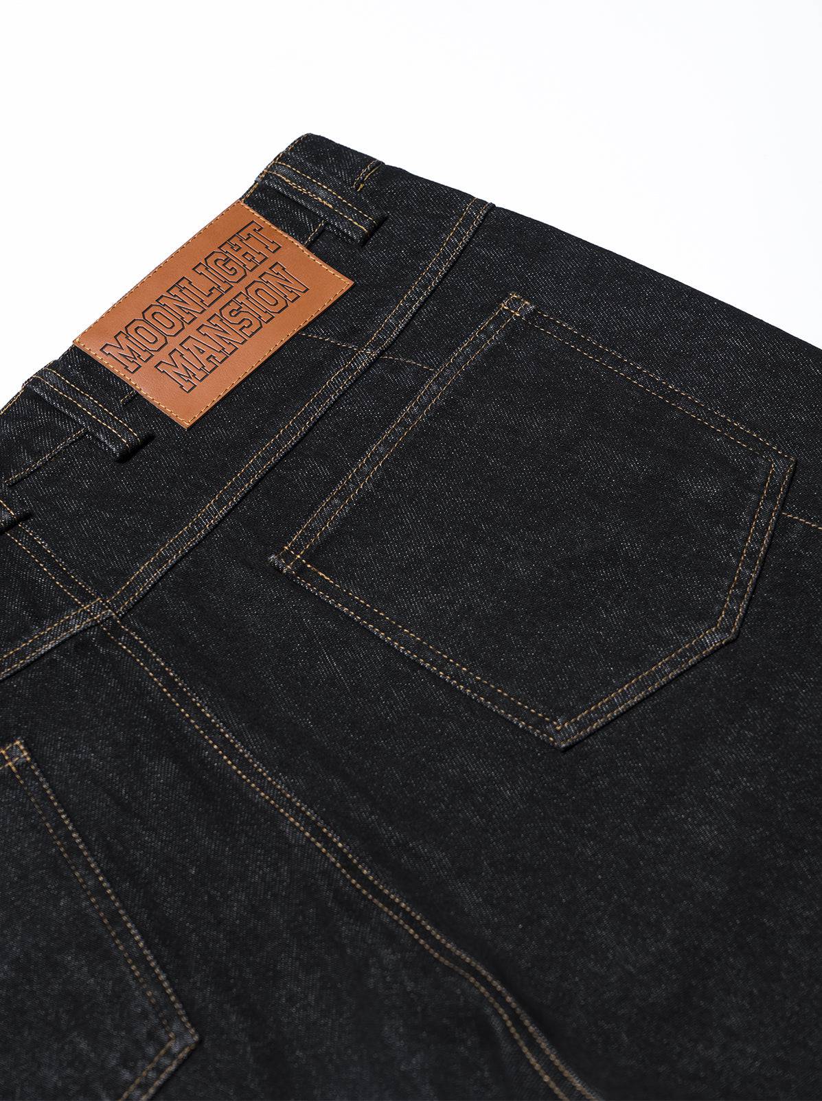 "Back2Business" Jorts - Black - Moonlight Mansion