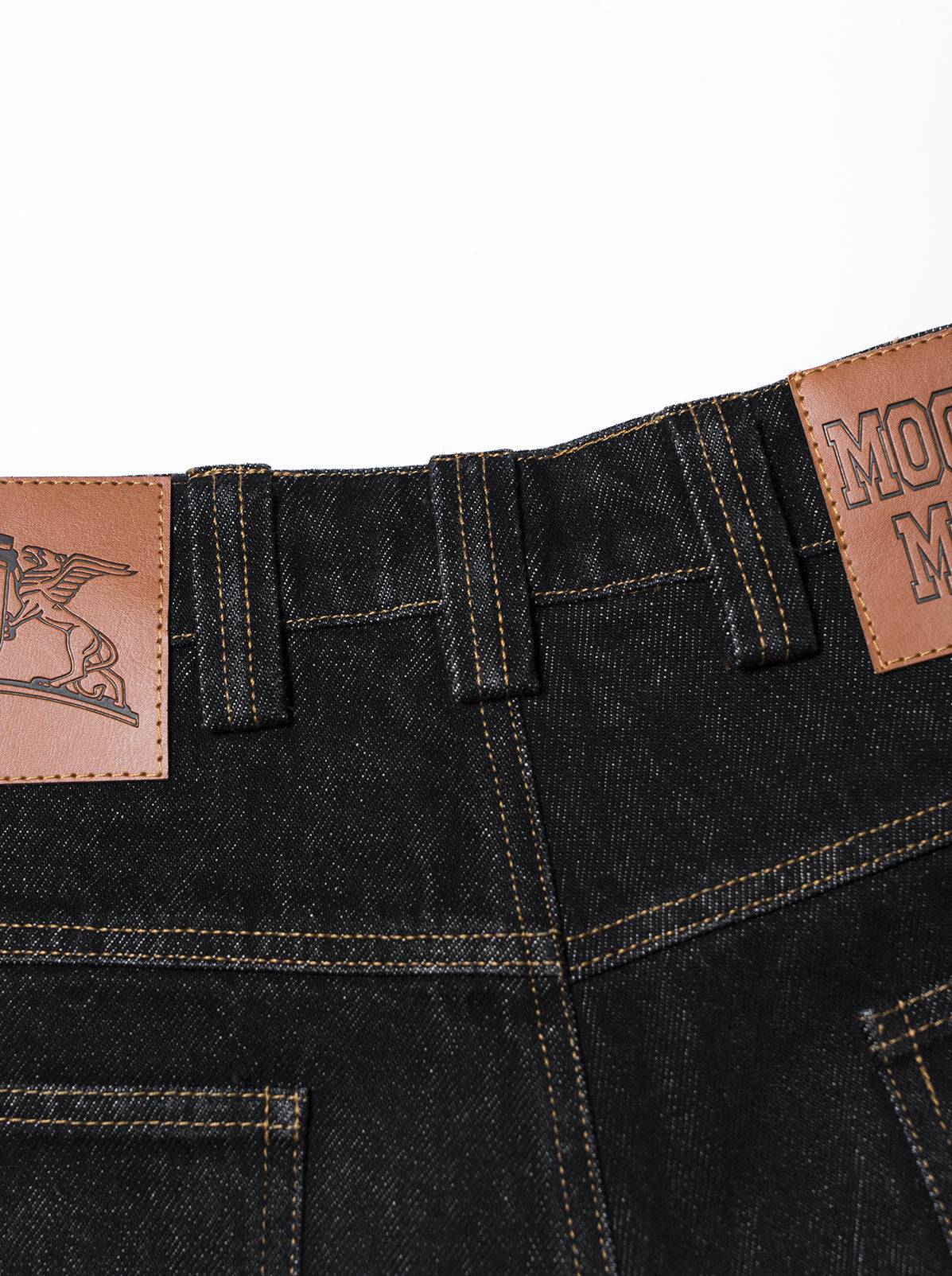 "Back2Business" Jorts - Black