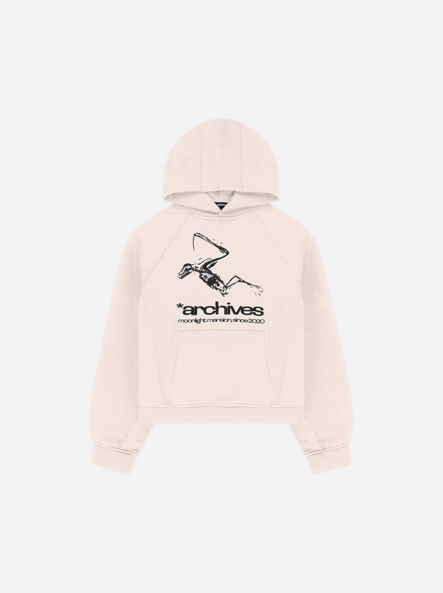 *ARCHIVES HOODIE - Beige - Moonlight Mansion