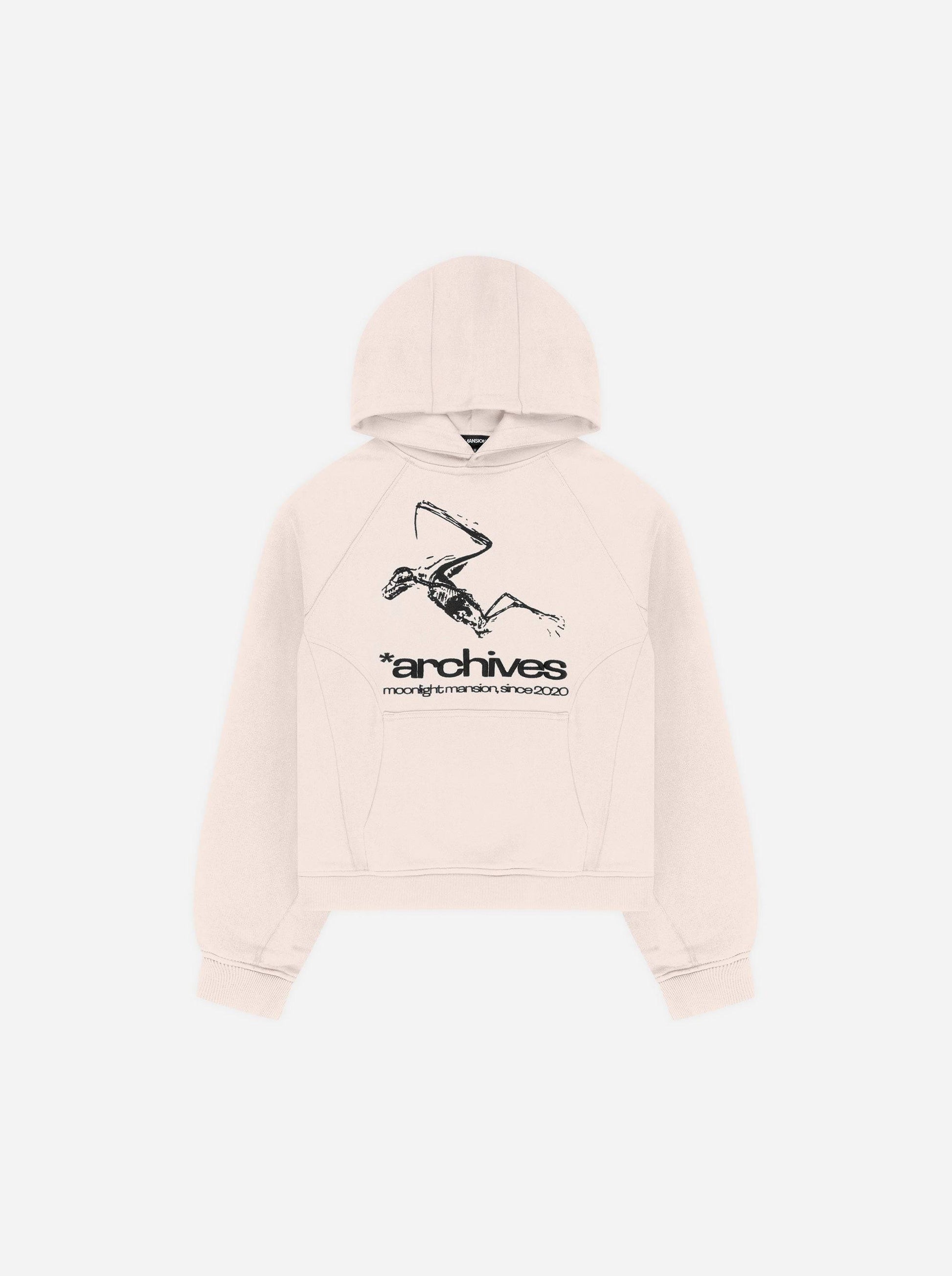 *ARCHIVES HOODIE - Beige - Moonlight Mansion