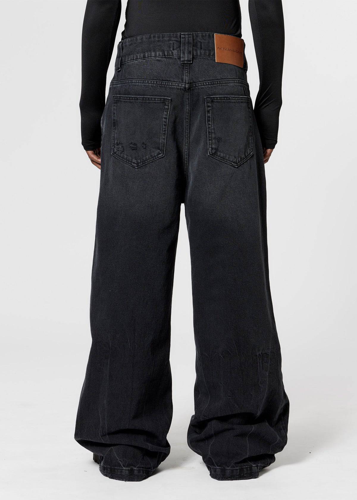 SILHOUETTE DENIM - FADED BLACK - Moonlight Mansion