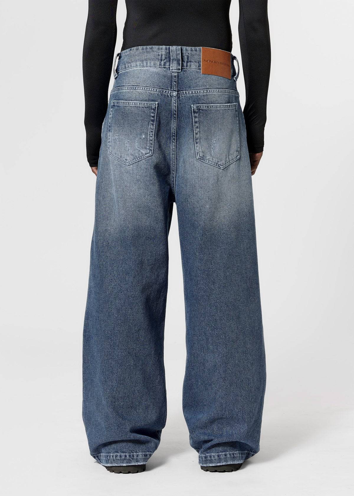 SILHOUETTE DENIM - LIGHT BLUE - Moonlight Mansion