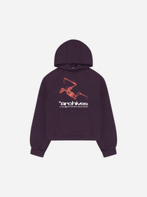 ARCHIVES HOODIE - DARK PURPLE