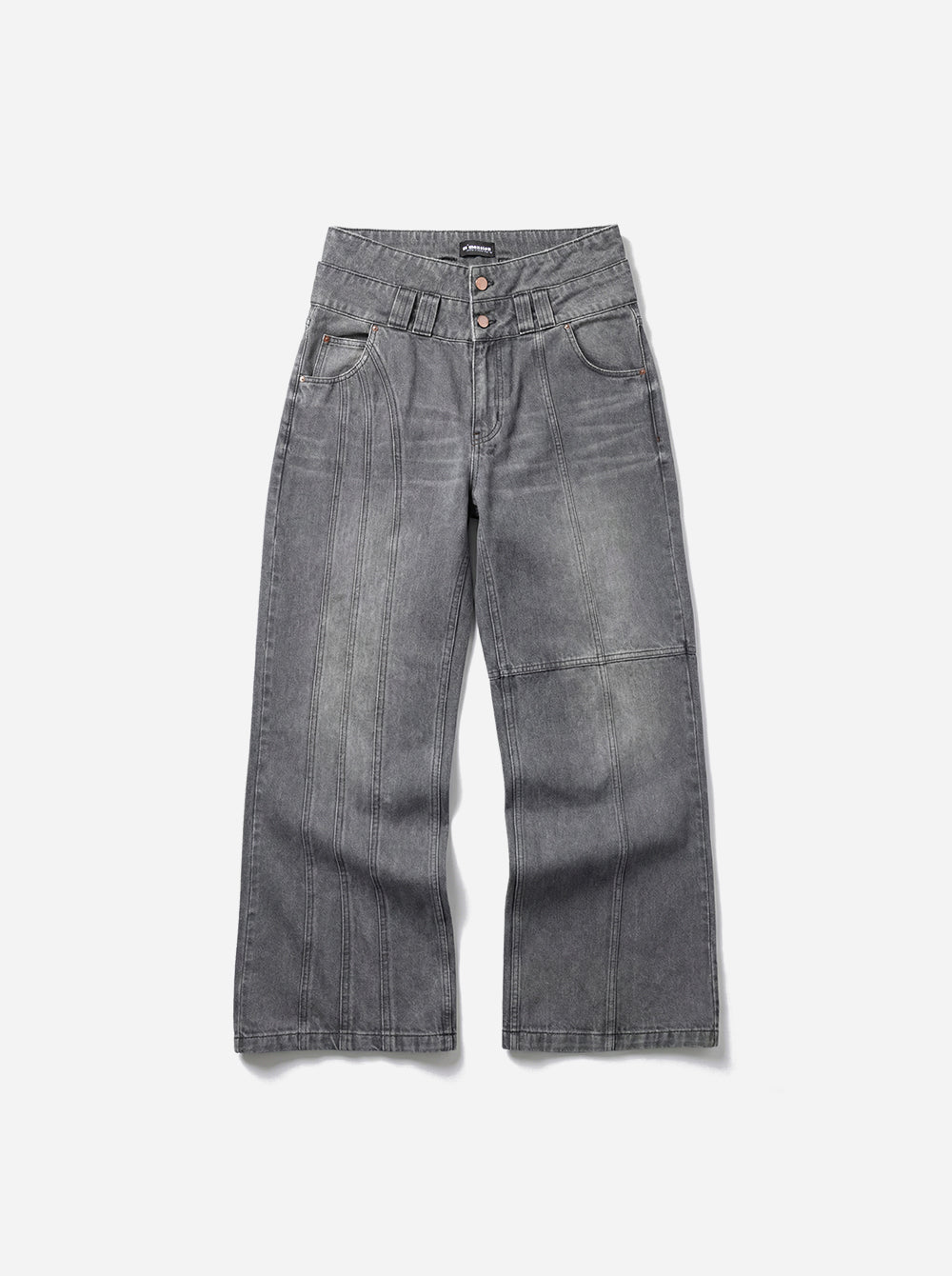 CONSTRUCTION DENIM - GREY | Moonlight Mansion