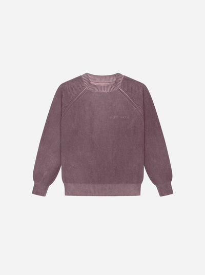 WASHED LINE - KNITSWEATER - ROYAL RED - Moonlight Mansion
