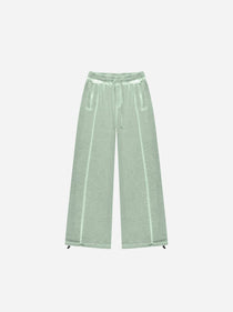 WASHED SWEATPANTS - MUTE GREEN