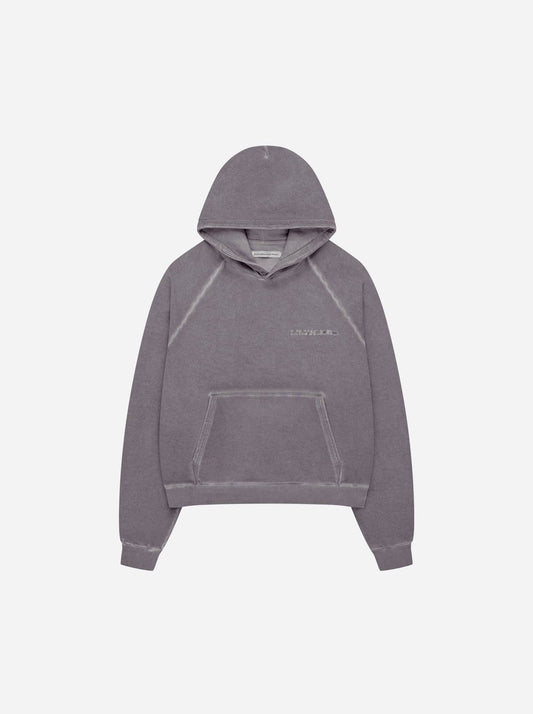 WASHED LINE - HOODIE - SPIRIT PURPLE - Moonlight Mansion