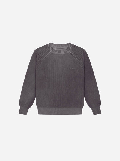WASHED LINE - KNITSWEATER - SPIRIT PURPLE - Moonlight Mansion
