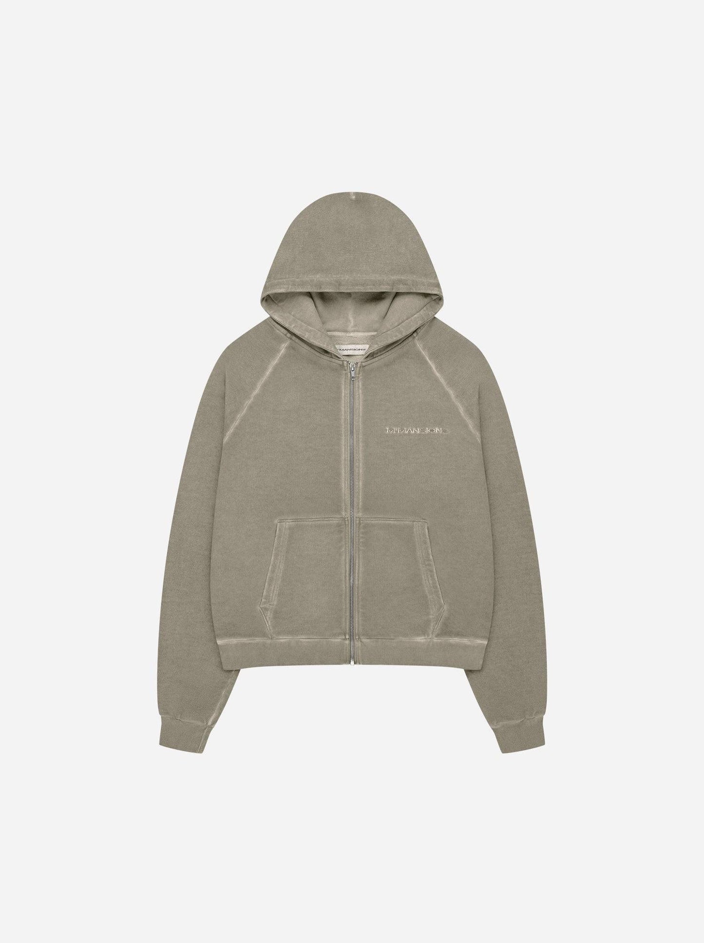 WASHED LINE - ZIP-UP - DESERT YELLOW - Moonlight Mansion