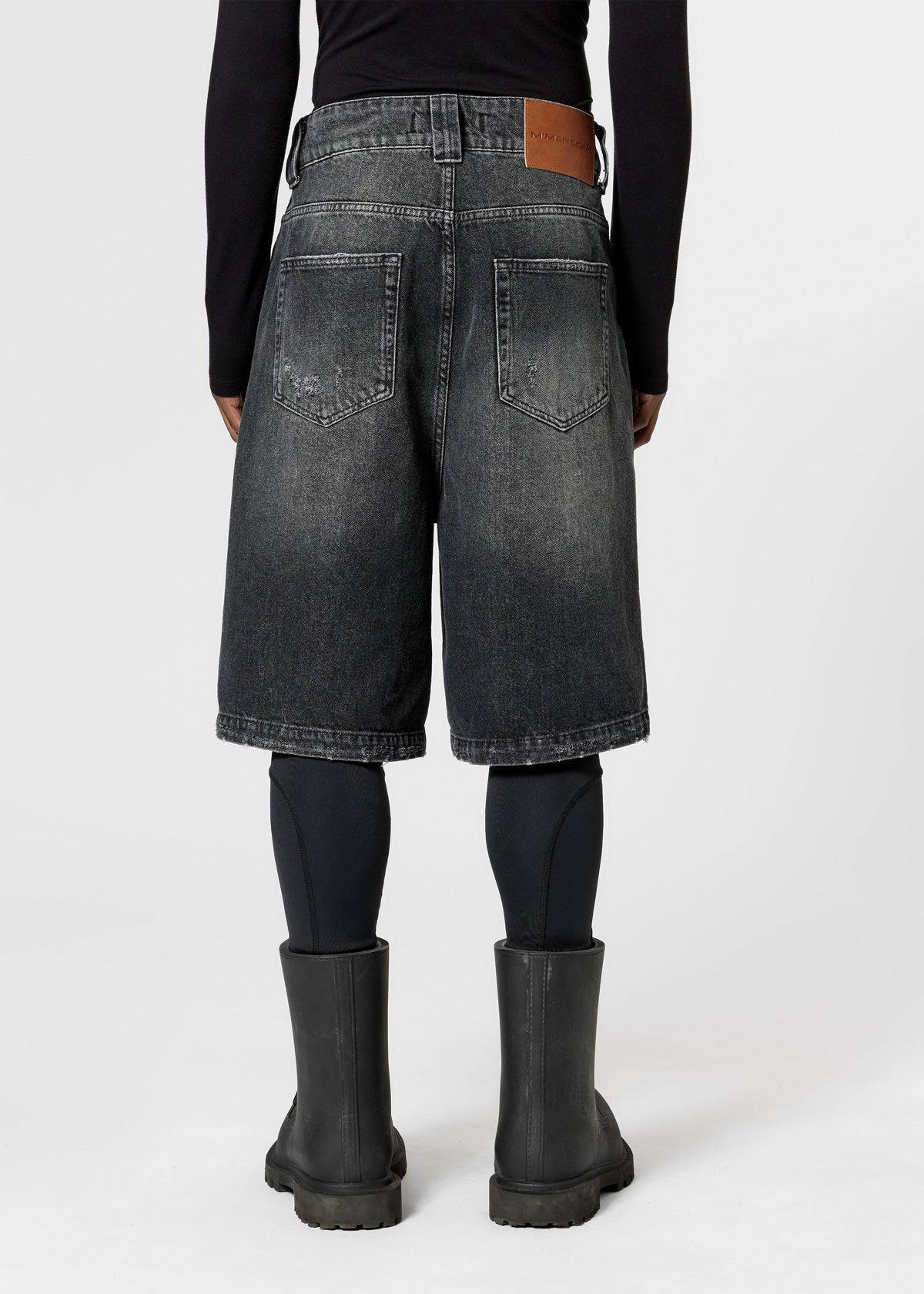 SILHOUETTE JORTS - STONE GRAY - Moonlight Mansion