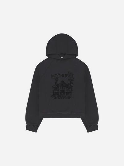MANOIR HOODIE - DARK GREY - Moonlight Mansion