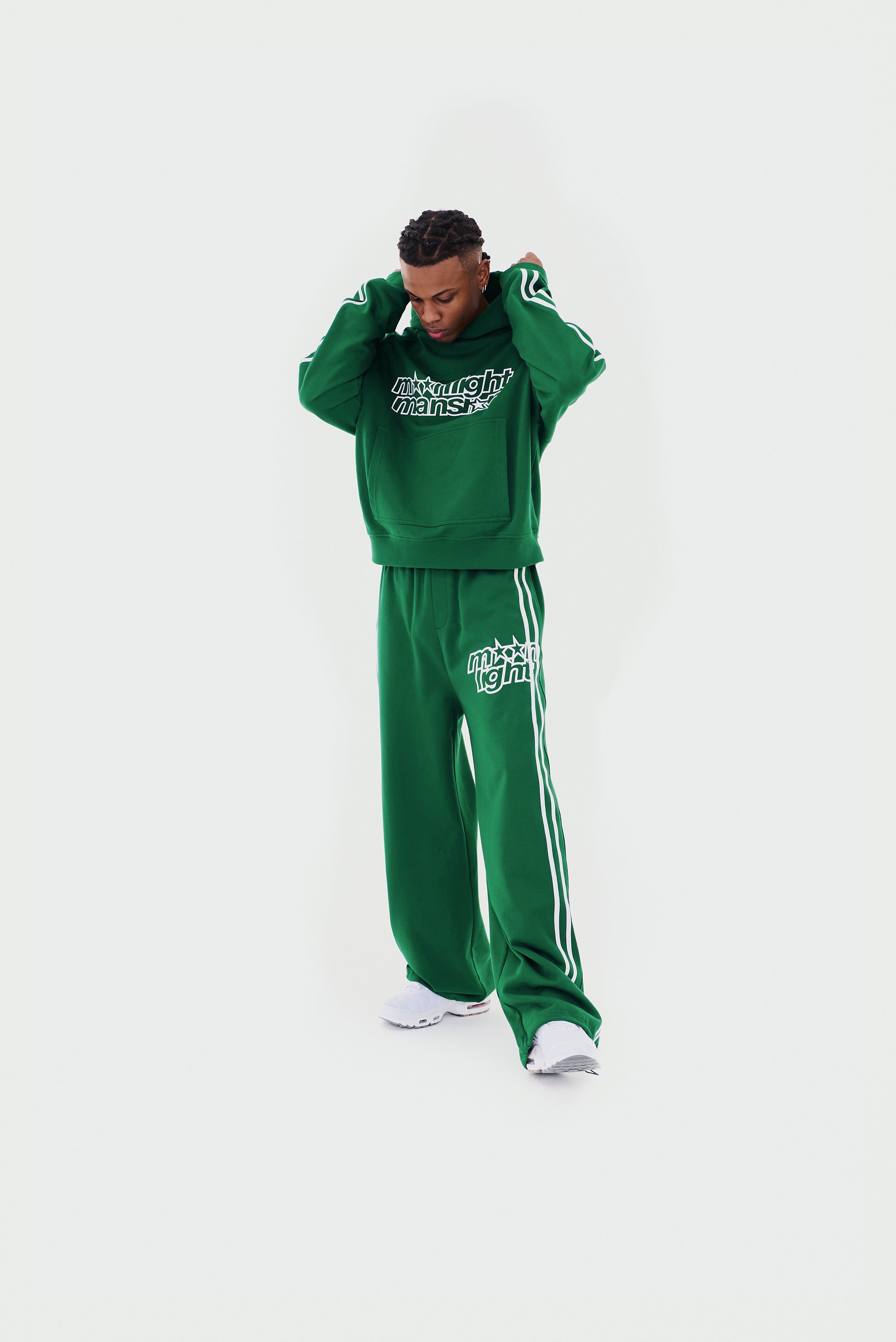 STARS & STRIPES - HOODIE GREEN