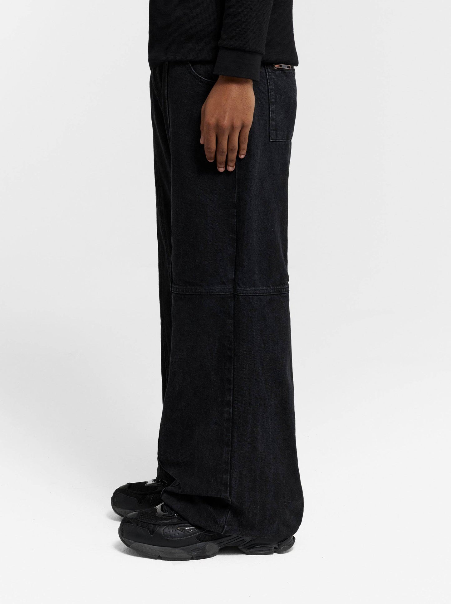 CONSTRUCTION DENIM BLACK - Moonlight Mansion