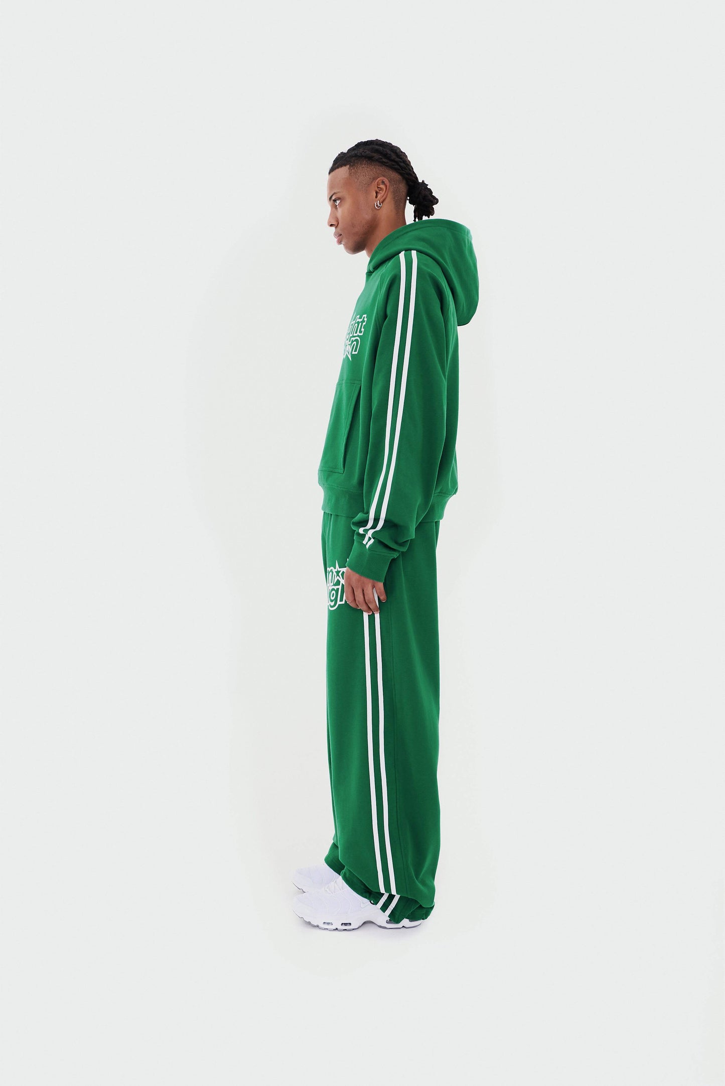 STARS & STRIPES - HOODIE GREEN - Moonlight Mansion