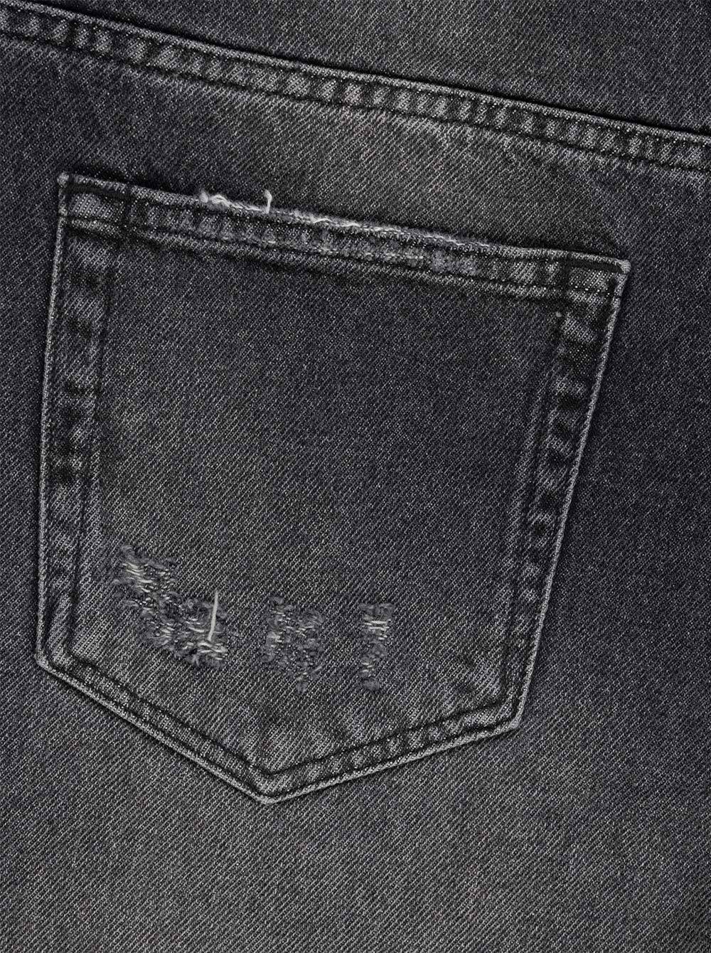 SILHOUETTE JORTS - STONE GRAY - Moonlight Mansion