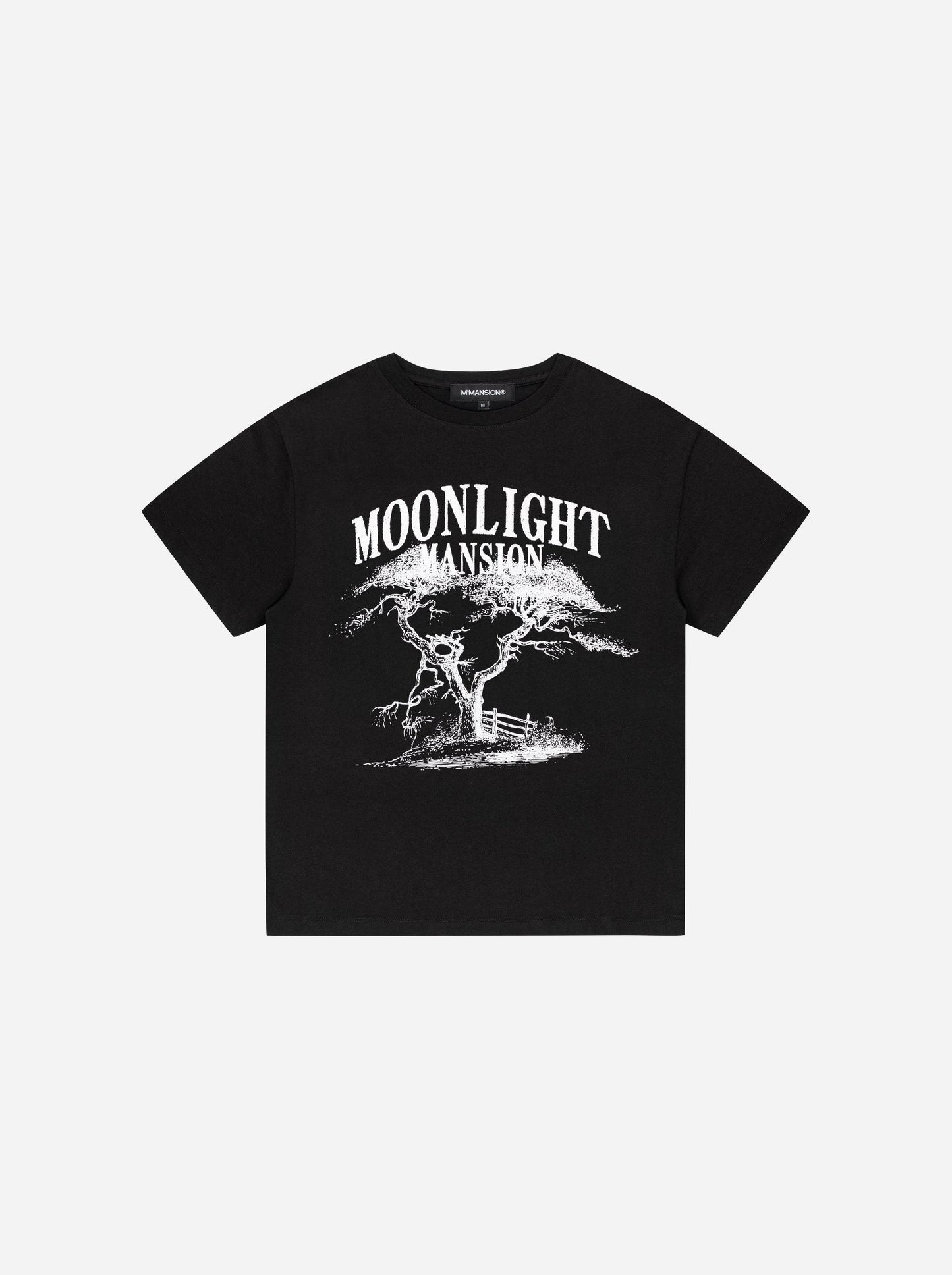 *TREE T-SHIRT - Black - Moonlight Mansion