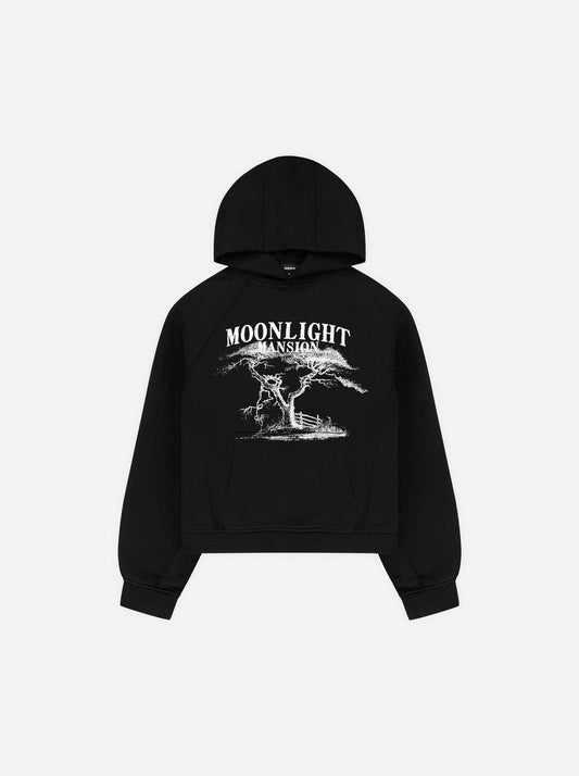 *TREE HOODIE - Black - Moonlight Mansion