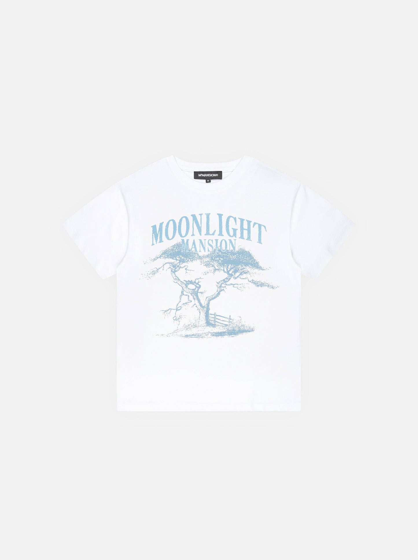 *TREE T-SHIRT - White - Moonlight Mansion