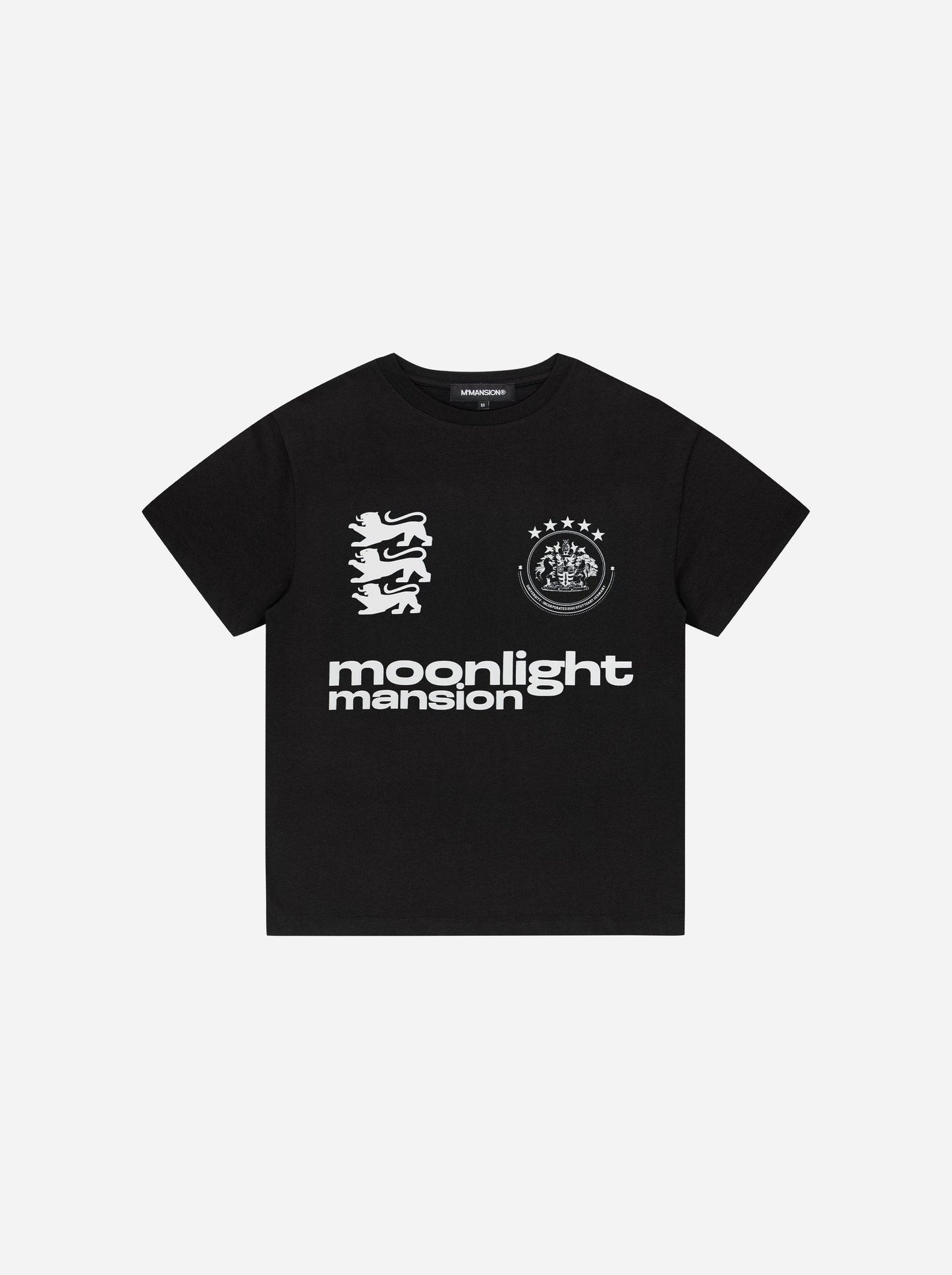 "TRIKOT" T-SHIRT - Black - Moonlight Mansion