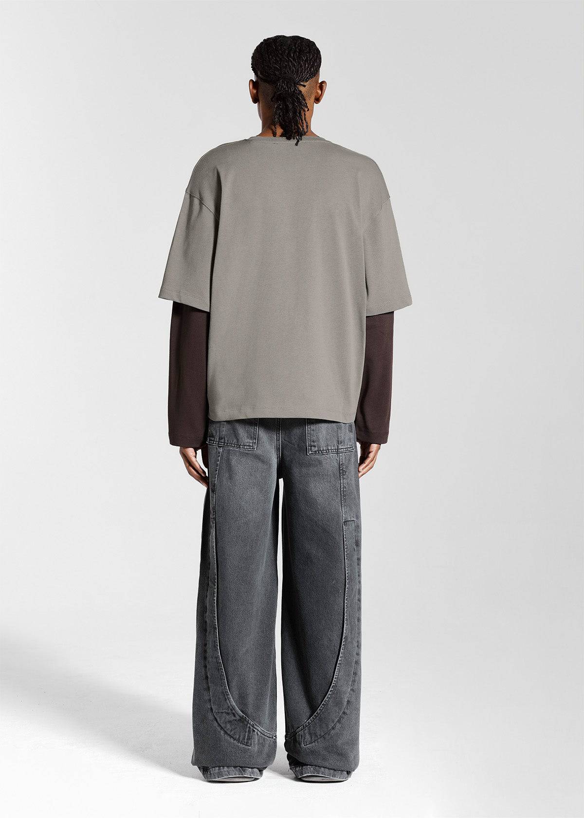 TRACK LONGSLEEVE - BROWN - Moonlight Mansion