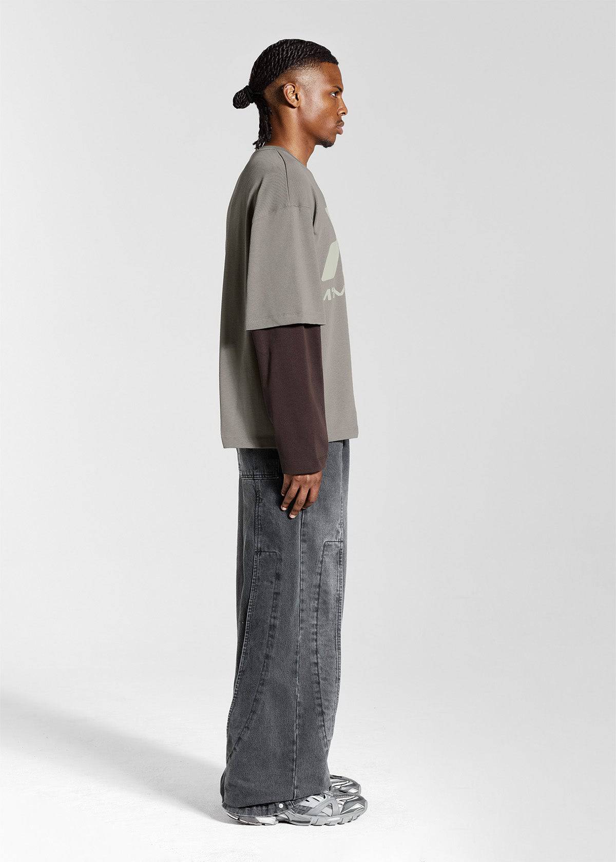 TRACK LONGSLEEVE - BROWN - Moonlight Mansion