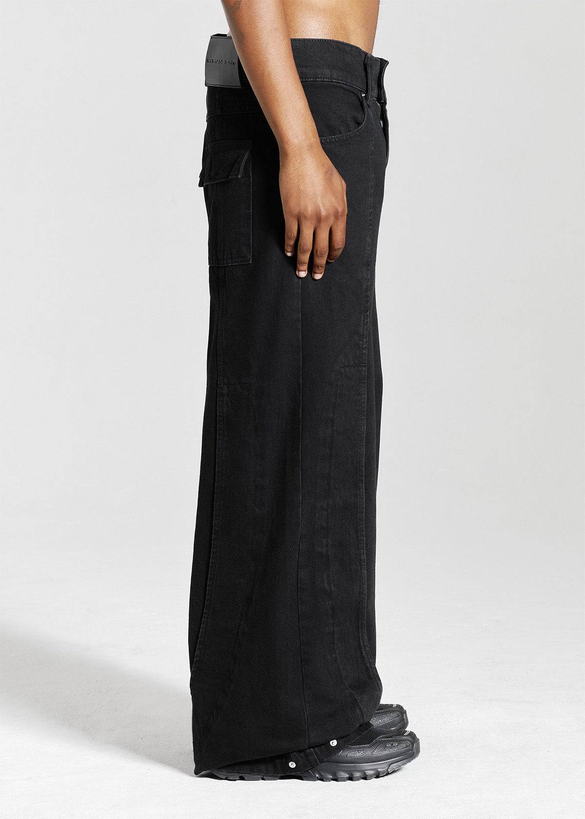 PANEL DENIM - BLACK - Moonlight Mansion