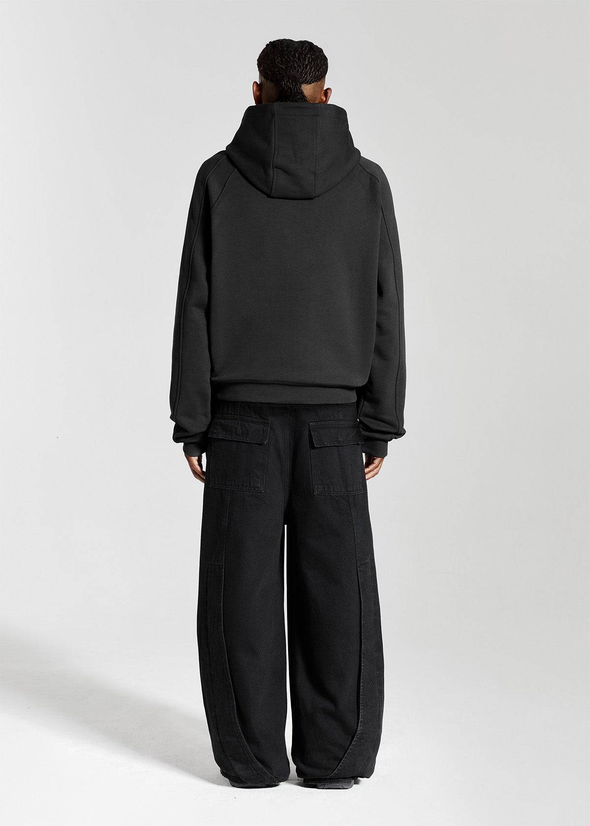 MANOIR HOODIE - DARK GREY - Moonlight Mansion