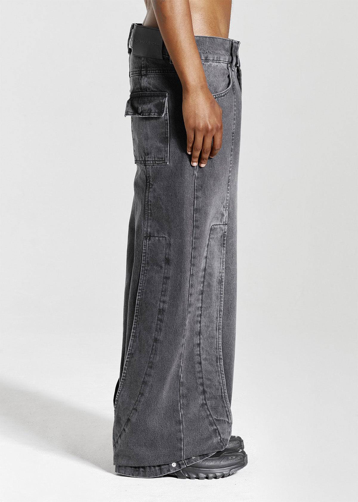 PANEL DENIM - GREY - Moonlight Mansion