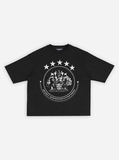 "UNIVERSITY" T-SHIRT - Black