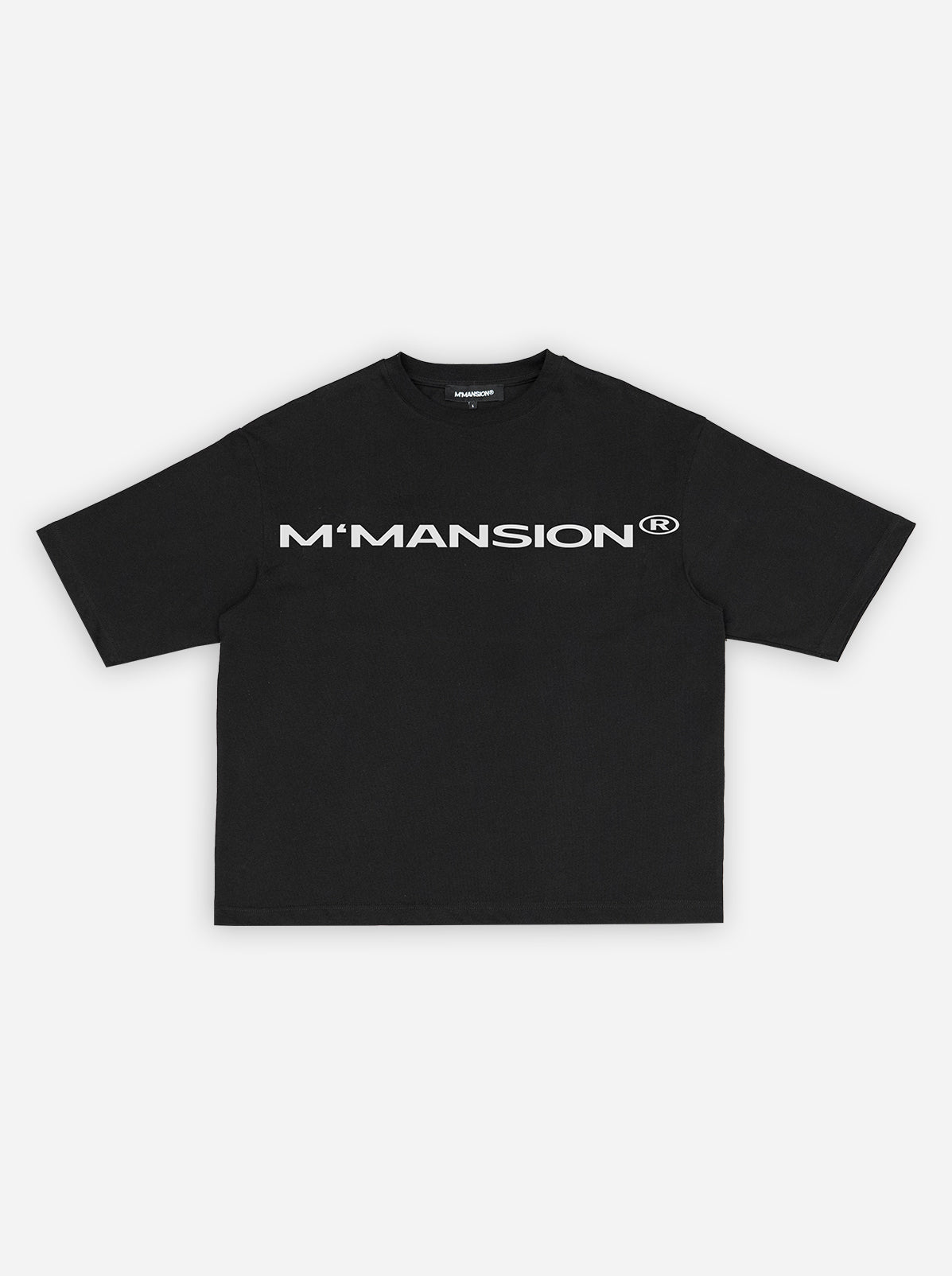 "MMANSION" T-SHIRT - BLACK