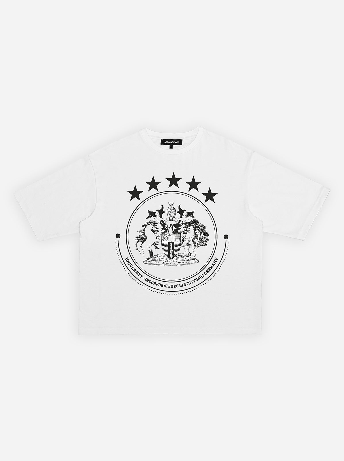 university blue t shirt