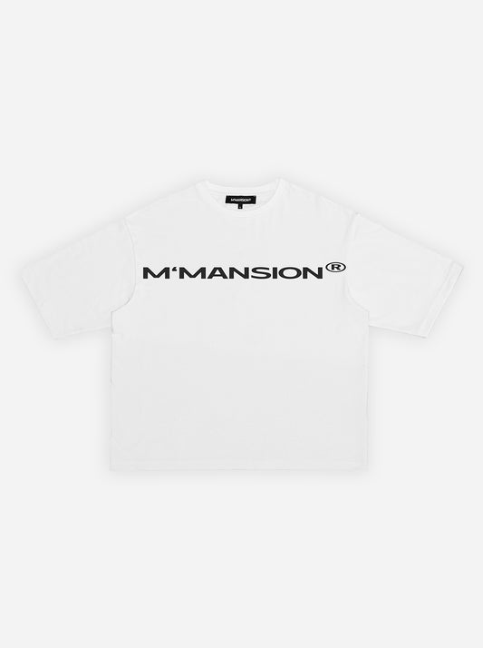 "MMANSION" T-SHIRT - White