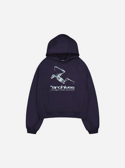 *ARCHIVES HOODIE - Navy Blue