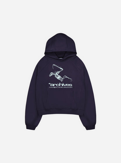 *ARCHIVES HOODIE - Navy Blue