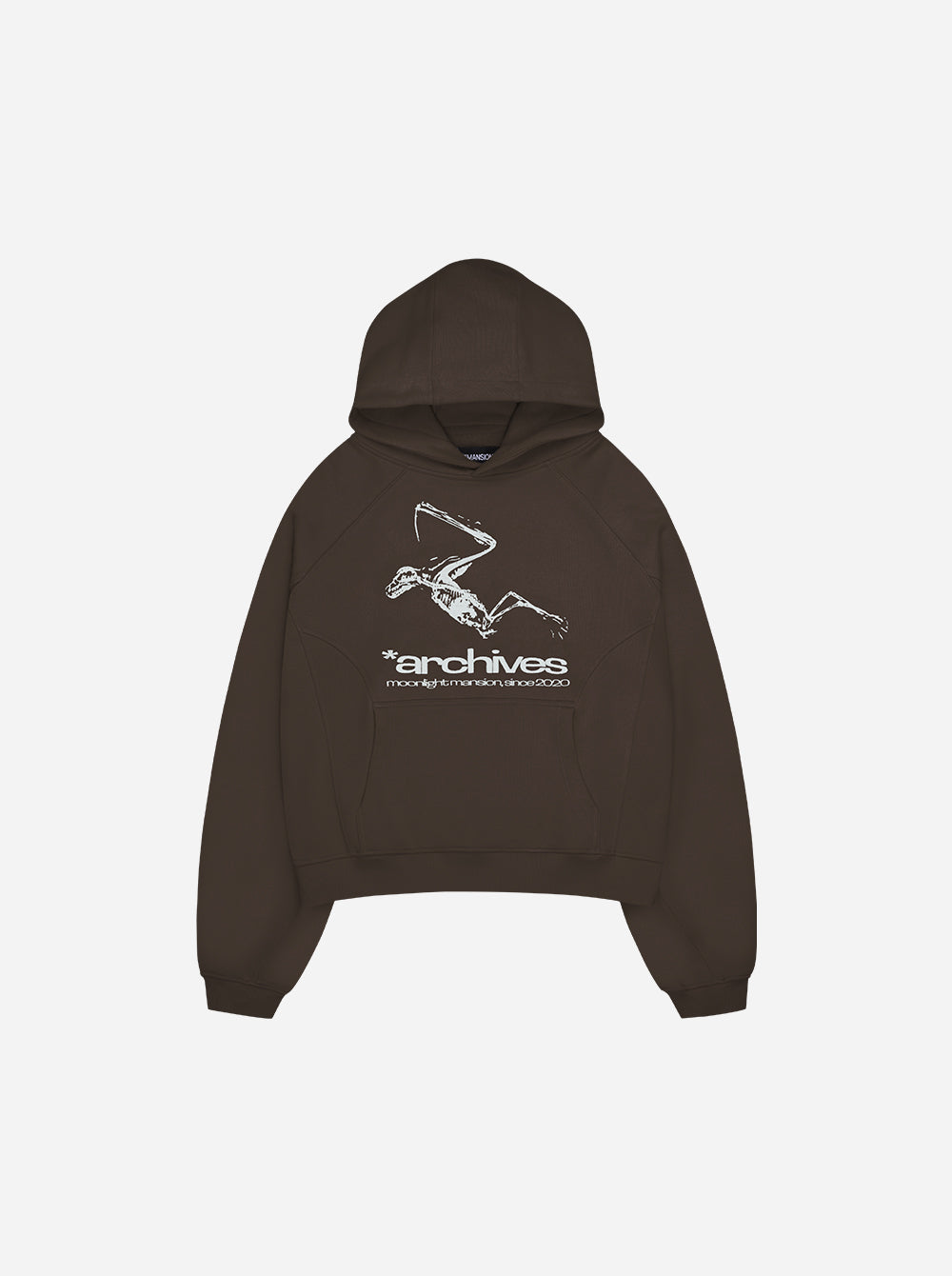 *ARCHIVES HOODIE - Dark Brown