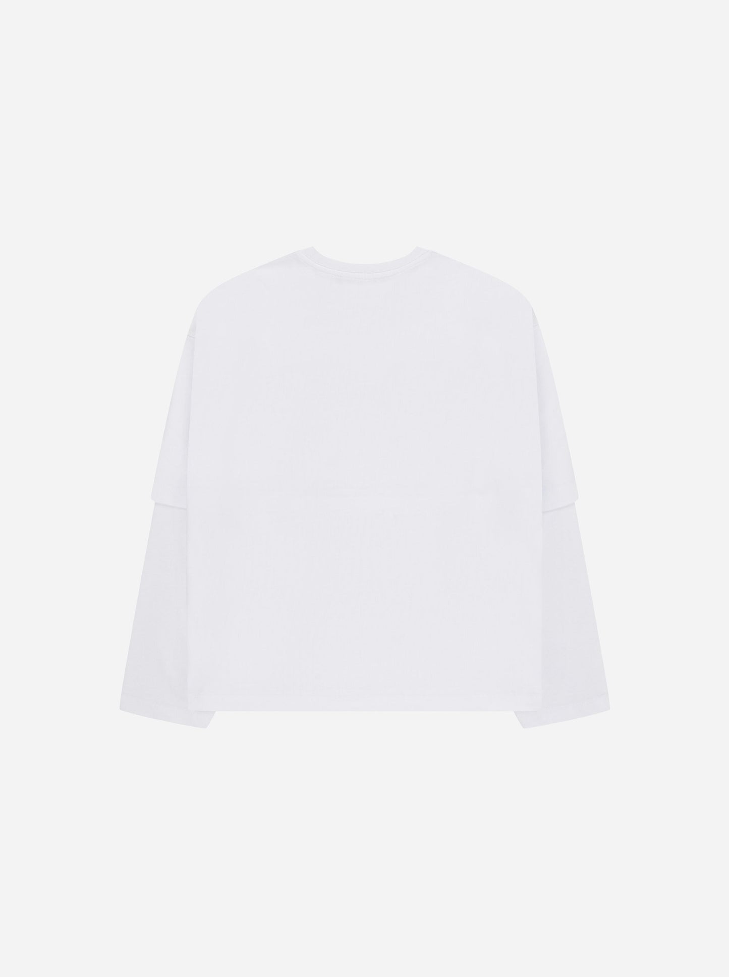 TRACK LONGSLEEVE - WHITE