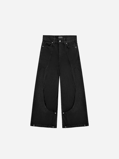 PANEL DENIM - BLACK