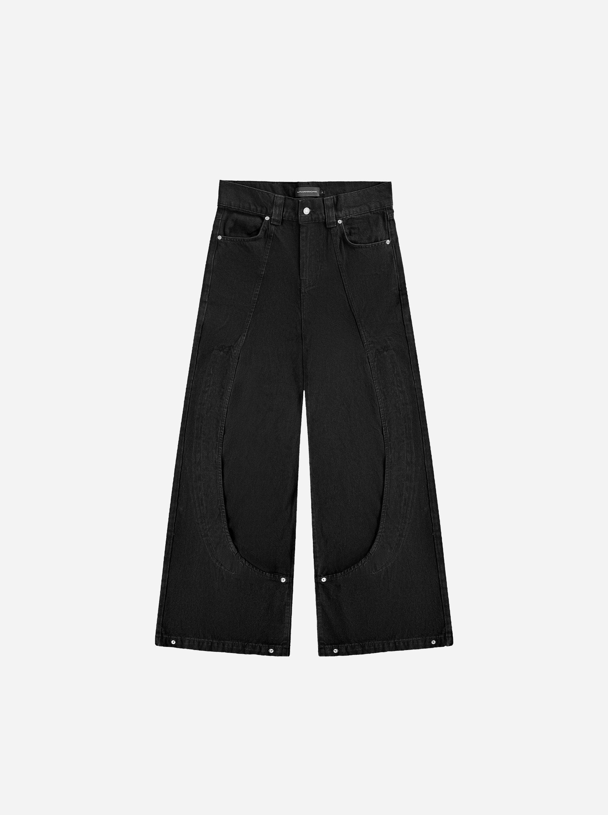 Moonlight Mansion KARGO PANTS ブラック KARGO PANTS - BLACK | Moonlight Mansion