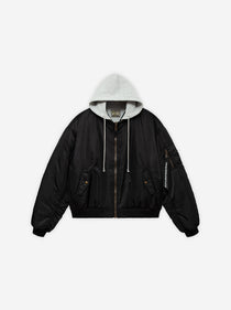 UNIFORM BOMBER - BLACK / GREY