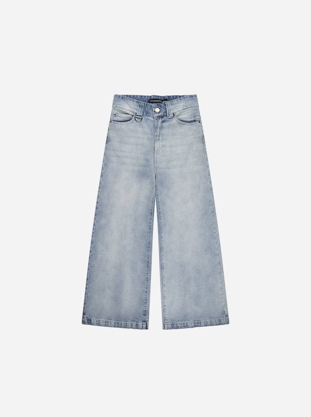パンツ moonlightmansion SILHOUETTE DENIM SILHOUETTE DENIM - FADED BLACK | Moonlight Mansion