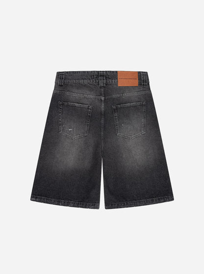 SILHOUETTE JORTS - STONE GRAY