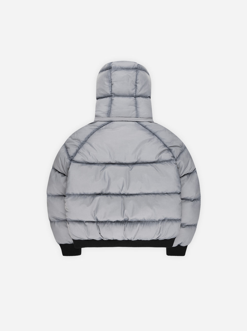 WASHED PUFFER GREY-BLUE