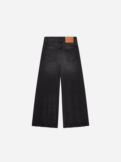 SILHOUETTE DENIM - FADED BLACK