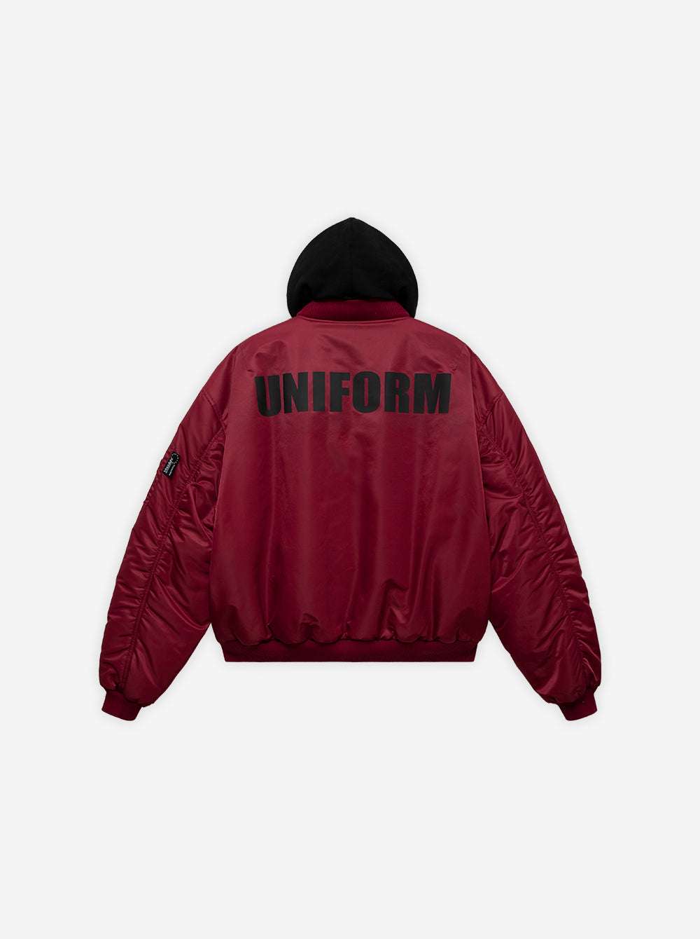 UNIFORM BOMBER - BORDEAUX / BLACK