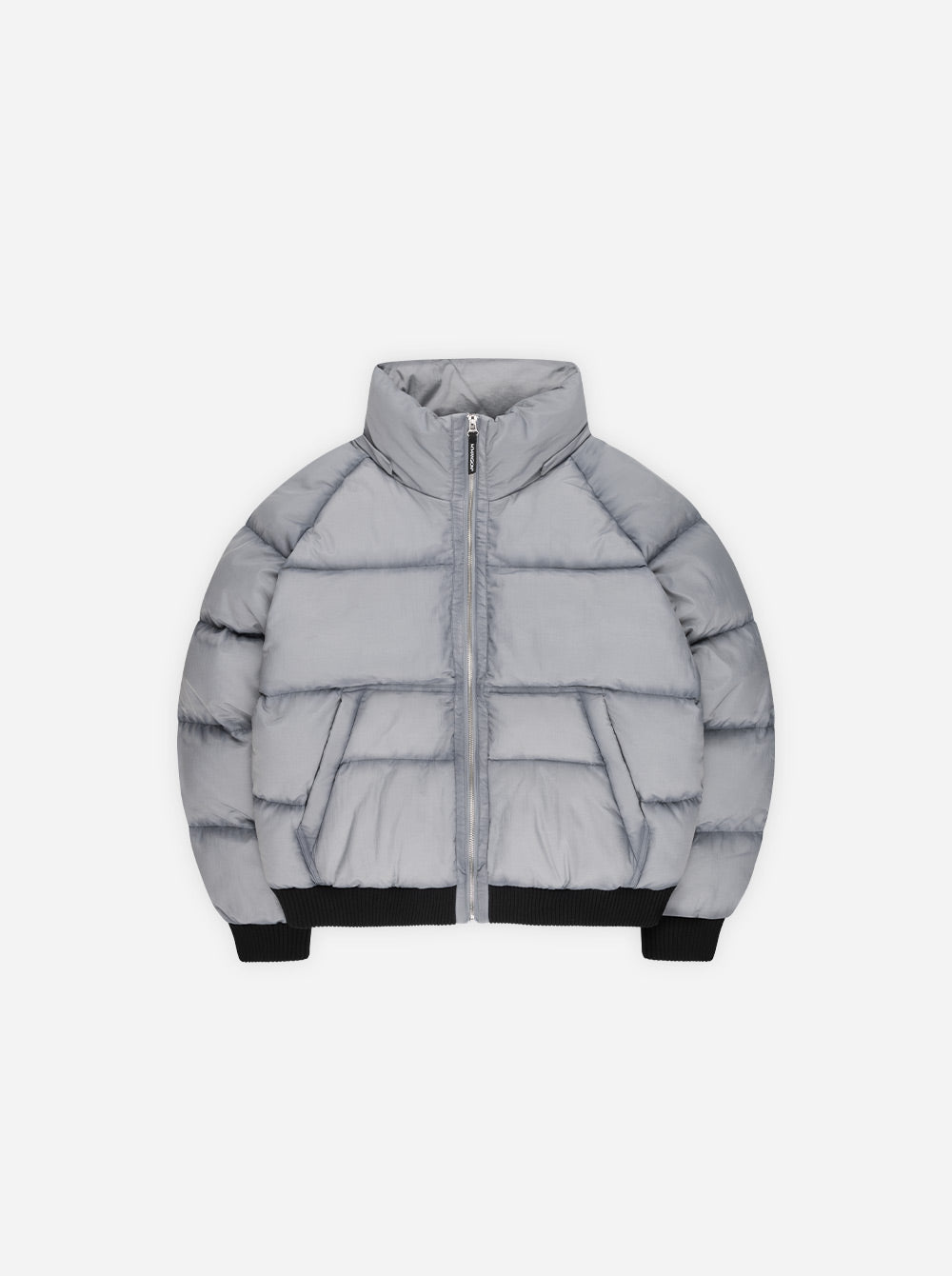 WASHED PUFFER GREY-BLUE