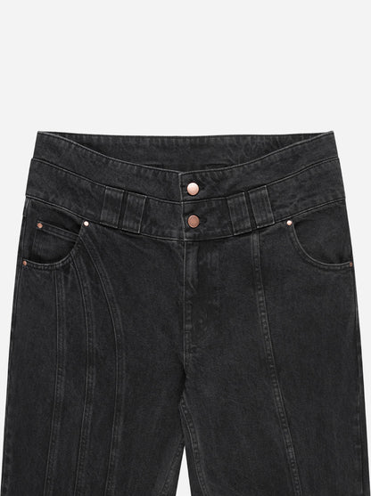 CONSTRUCTION DENIM BLACK